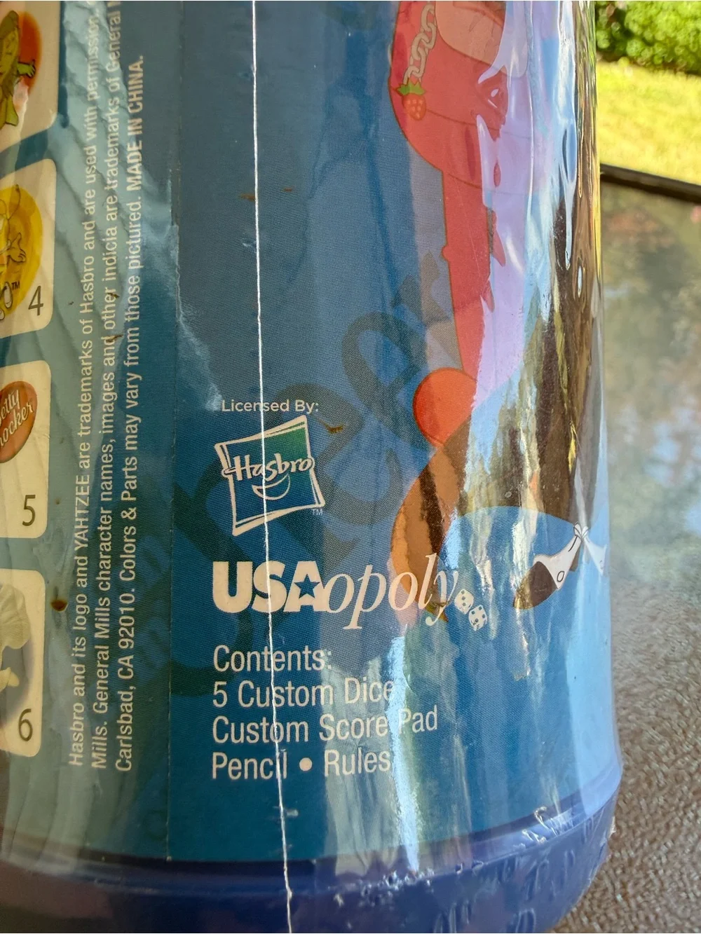 2009 Yahtzee General Mills Edition Hasbro USAopoly Sealed Cereal Characters